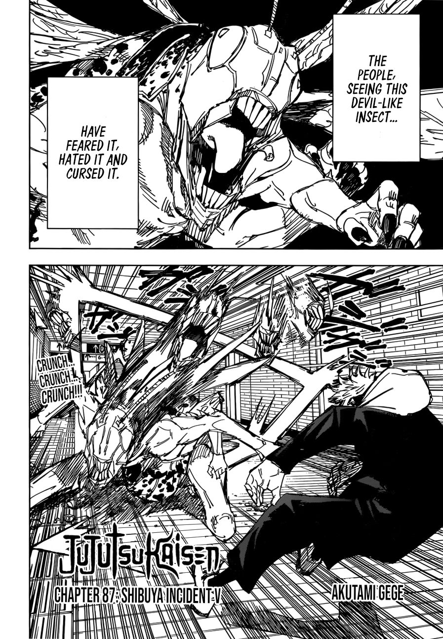 Jujutsu Kaisen chapter 87 page 3