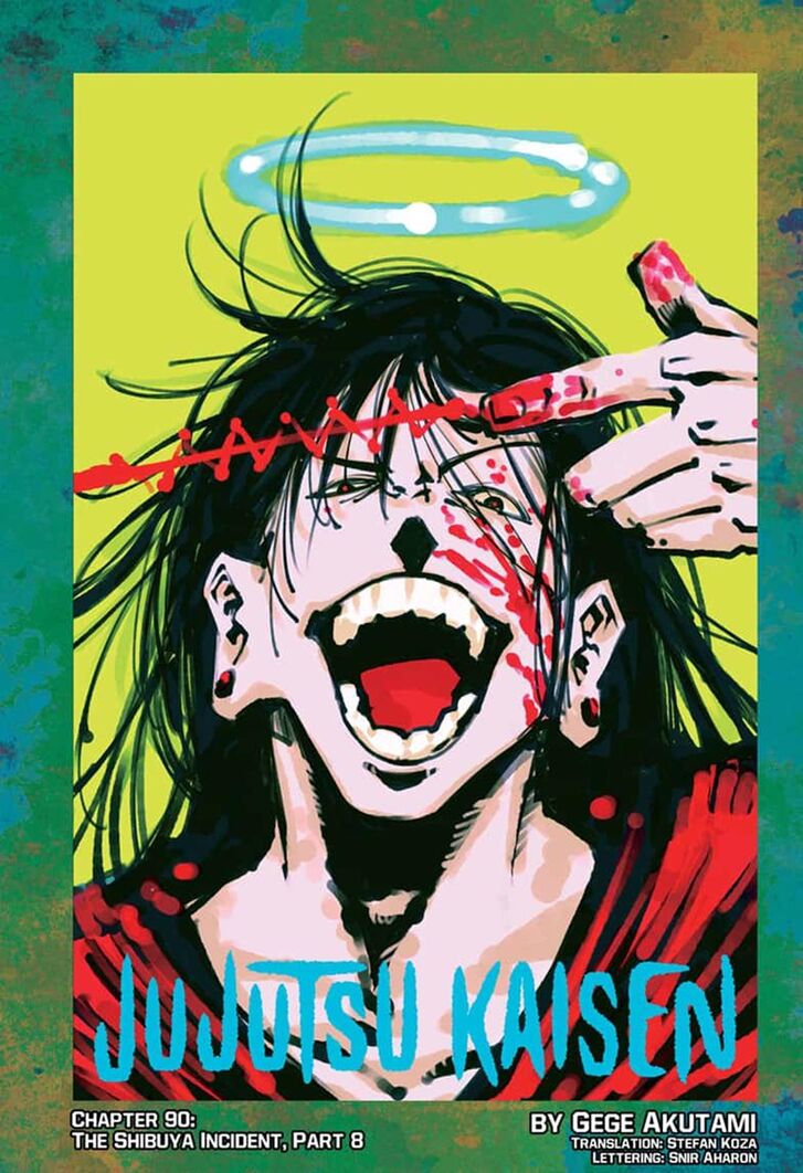 Jujutsu Kaisen chapter 90 page 1