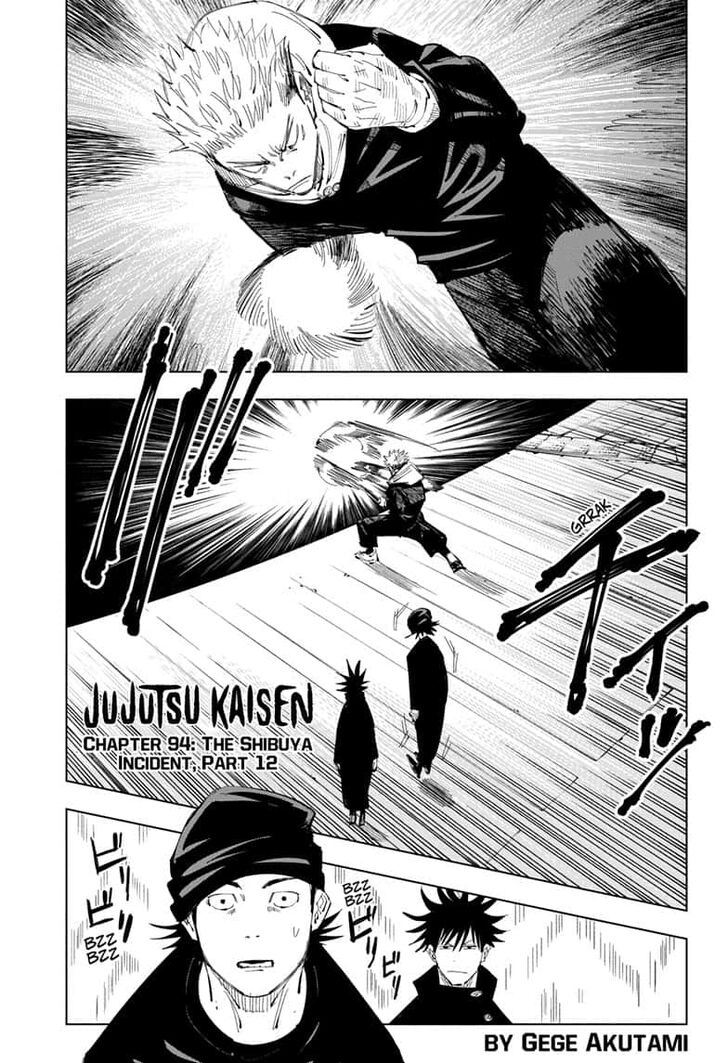 Jujutsu Kaisen chapter 94 page 1
