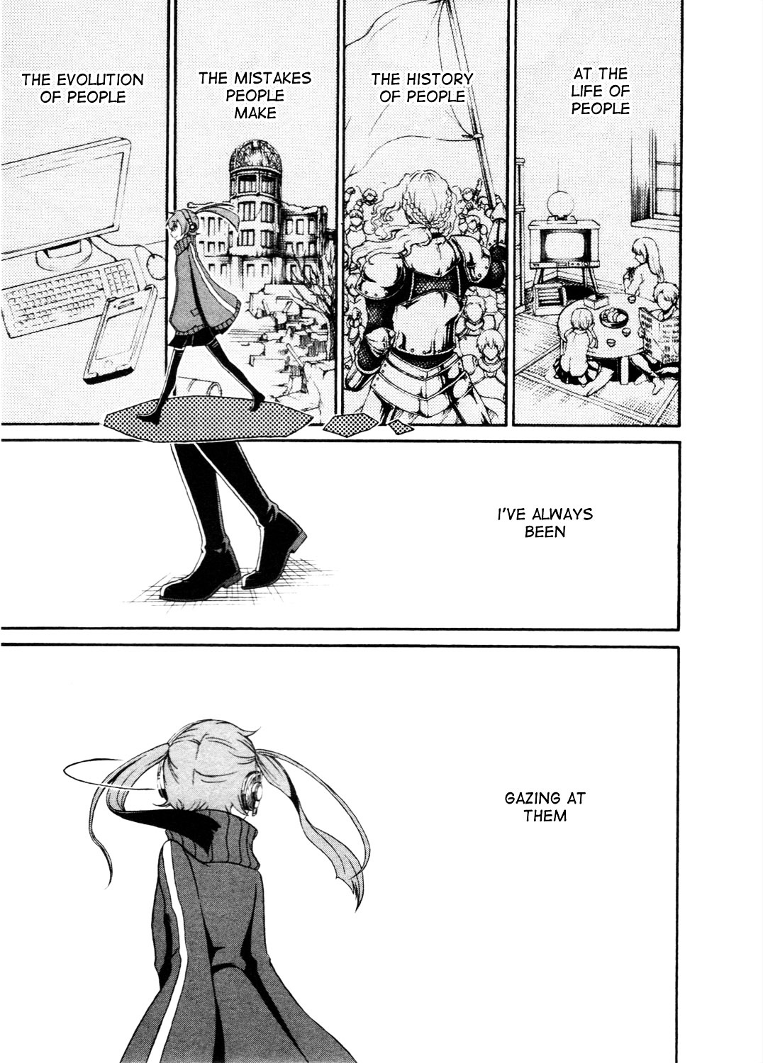 Kagerou Daze Official Anthology Comic -DOWNER- Chapter 6 page 3
