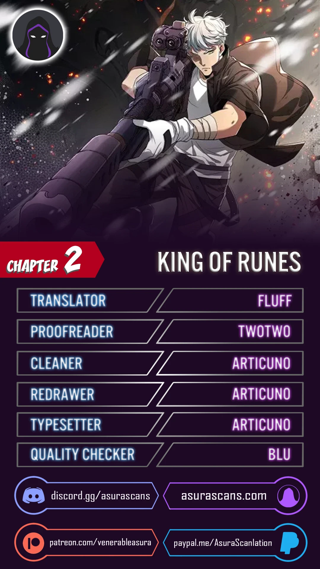 King of Runes chapter 2 page 1