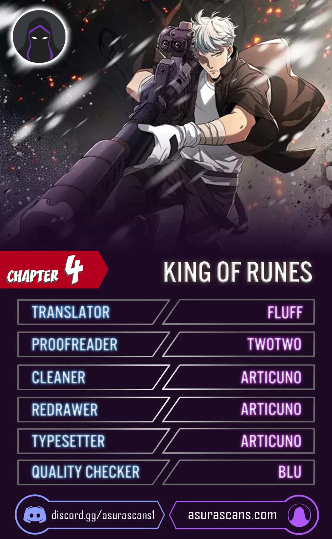 King of Runes chapter 4 page 1