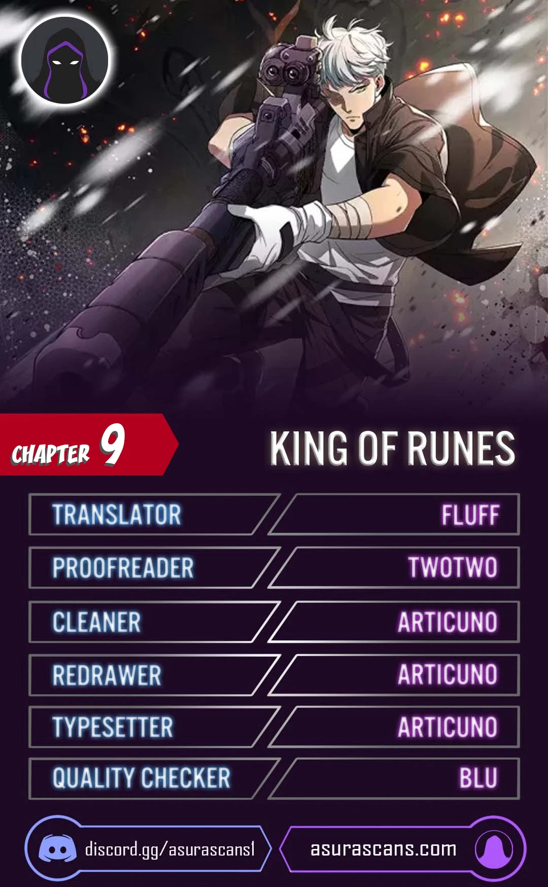 King of Runes chapter 9 page 1