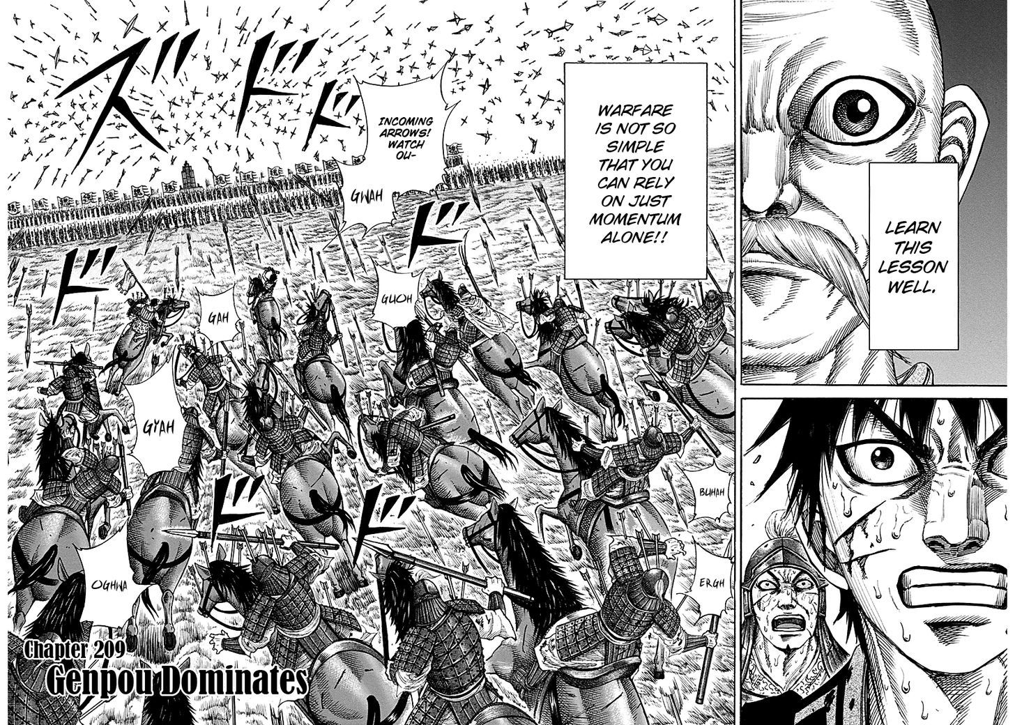 Kingdom Chapter 211 page 2