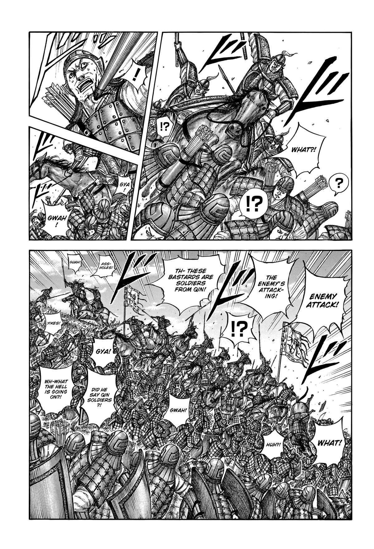 Kingdom Chapter 825 page 5