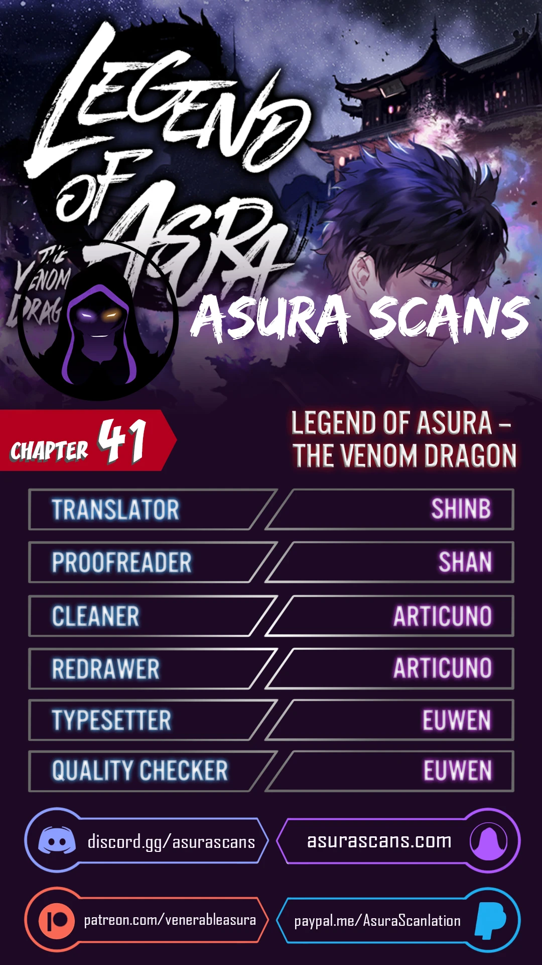 Legend of Asura: The Venom Dragon chapter 41 page 1