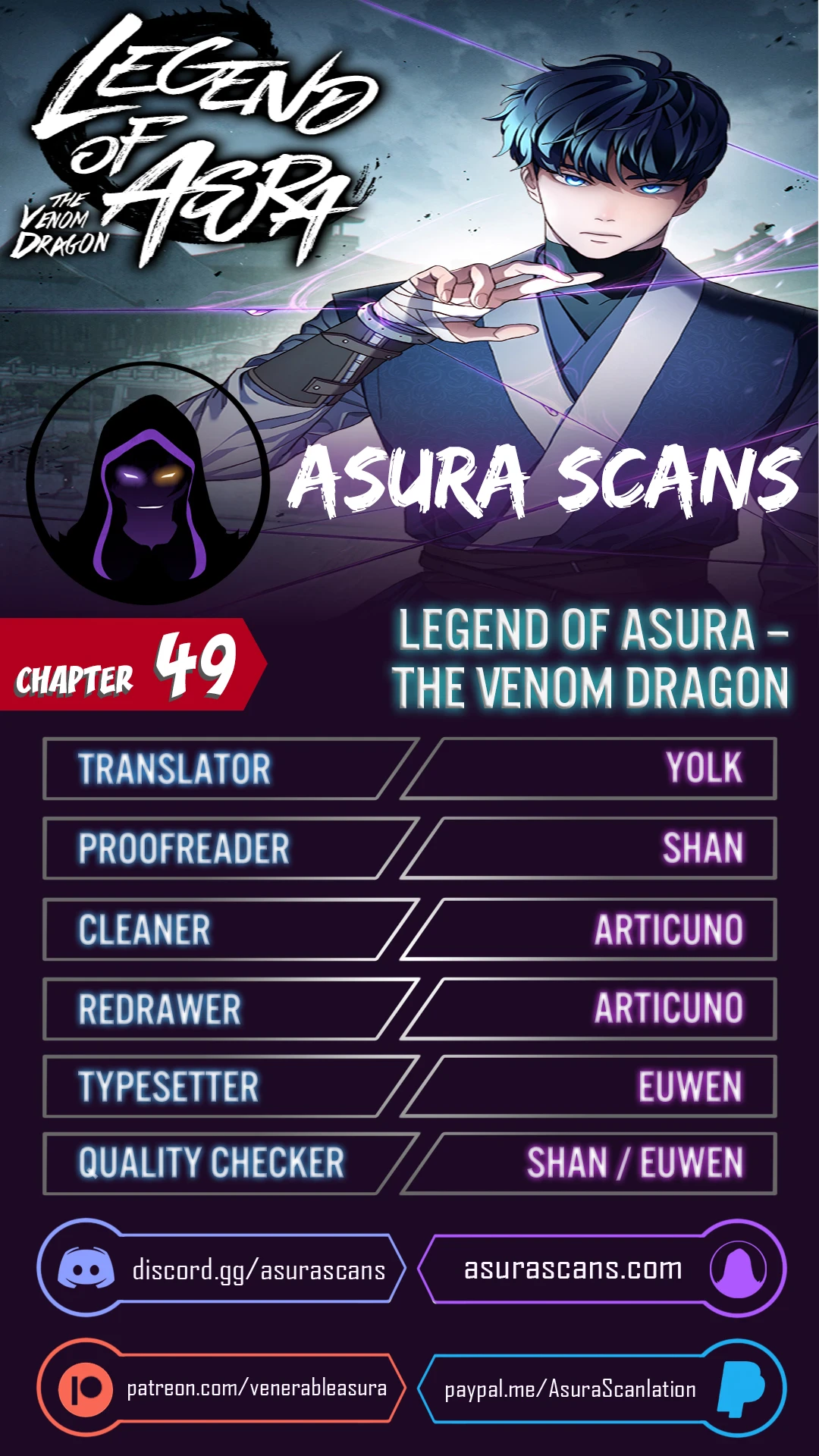 Legend of Asura: The Venom Dragon chapter 49 page 1