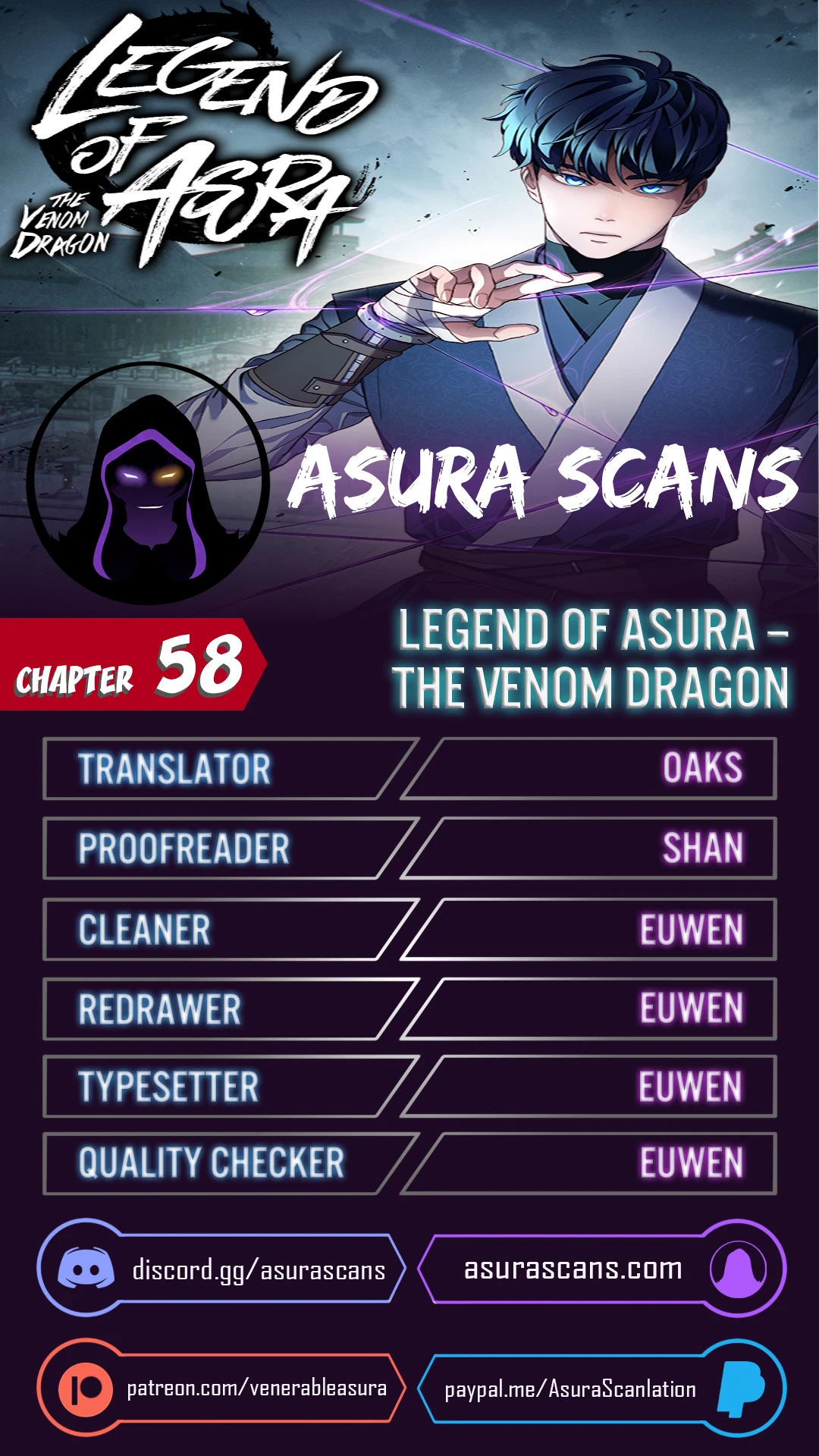 Legend of Asura: The Venom Dragon chapter 58 page 1