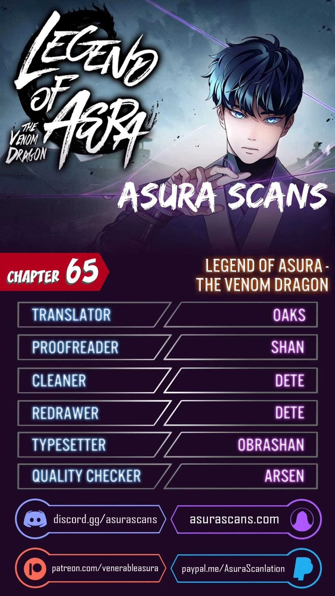 Legend of Asura: The Venom Dragon chapter 65 page 1