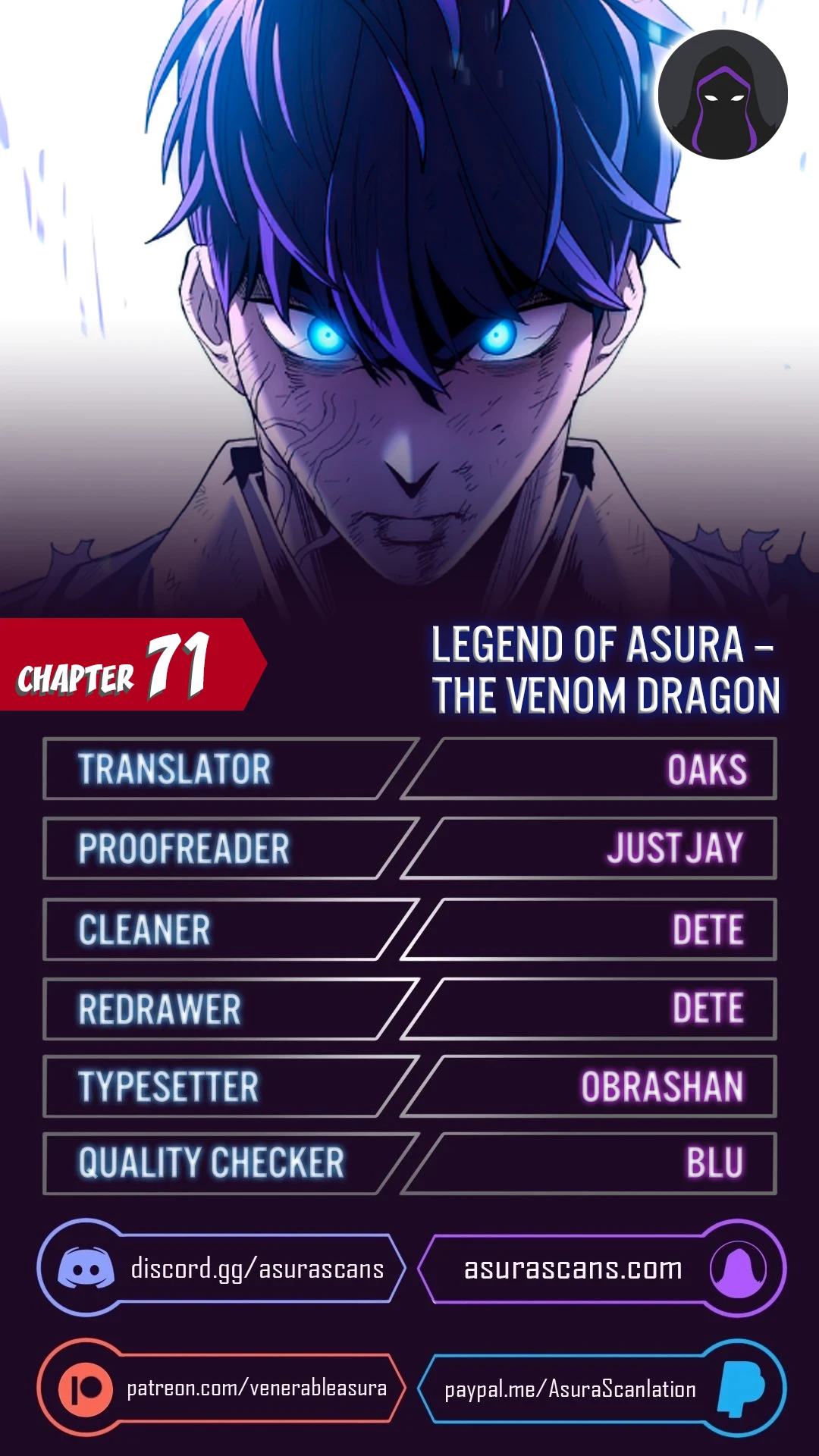 Legend of Asura: The Venom Dragon chapter 71 page 1