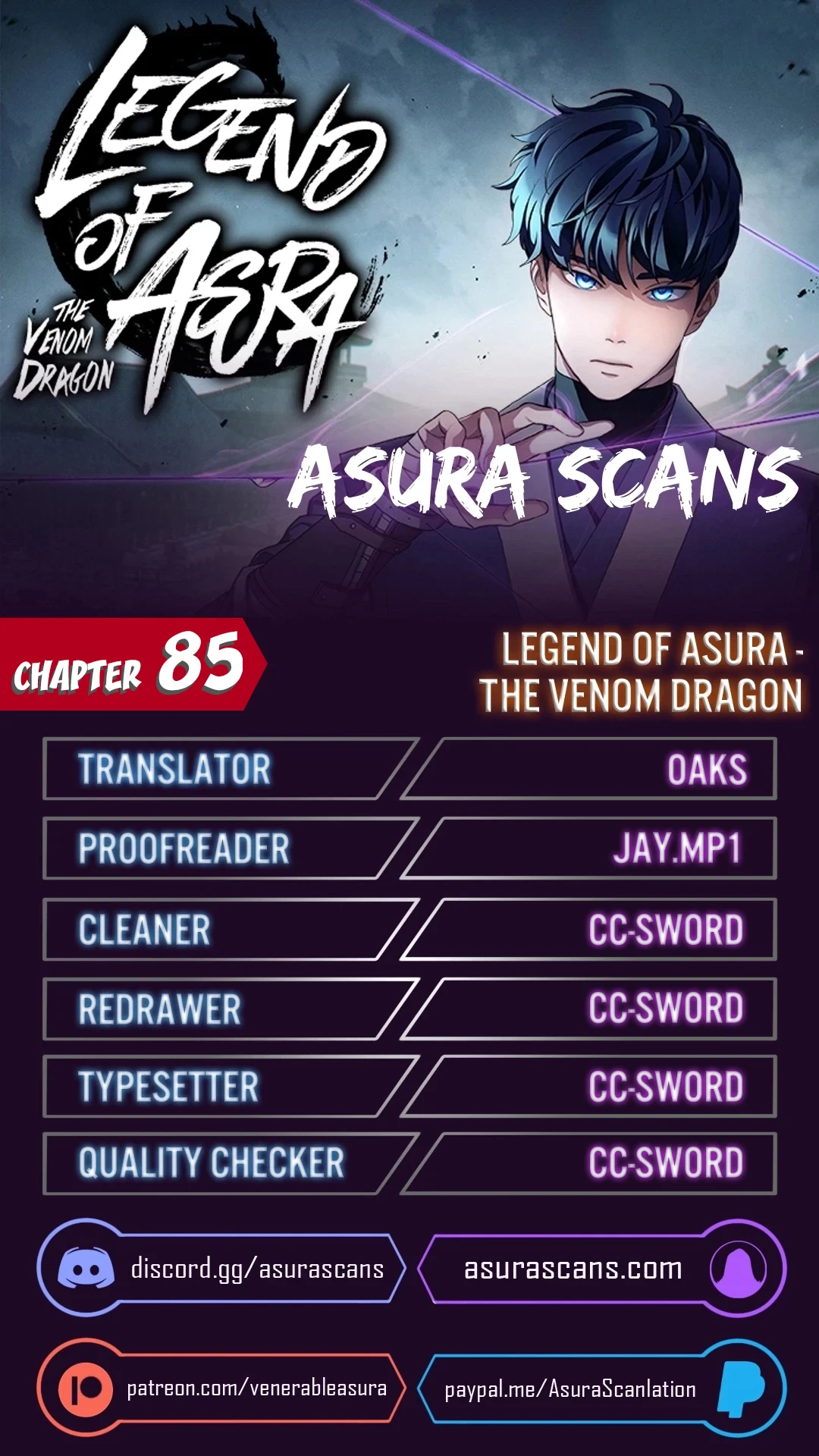 Legend of Asura: The Venom Dragon chapter 85 page 1