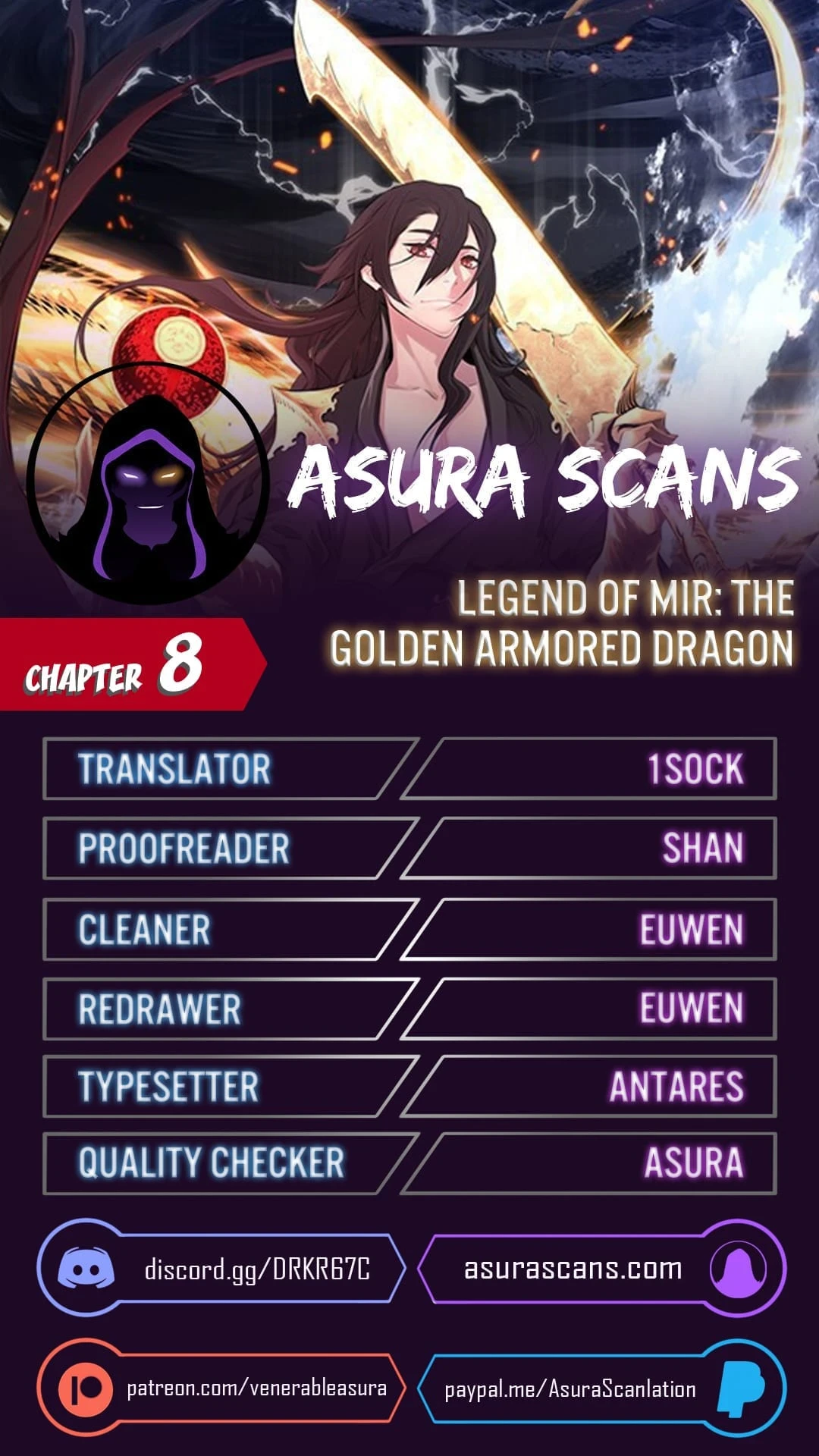 Legend of Mir: The Golden Armored Dragon chapter 8 page 1