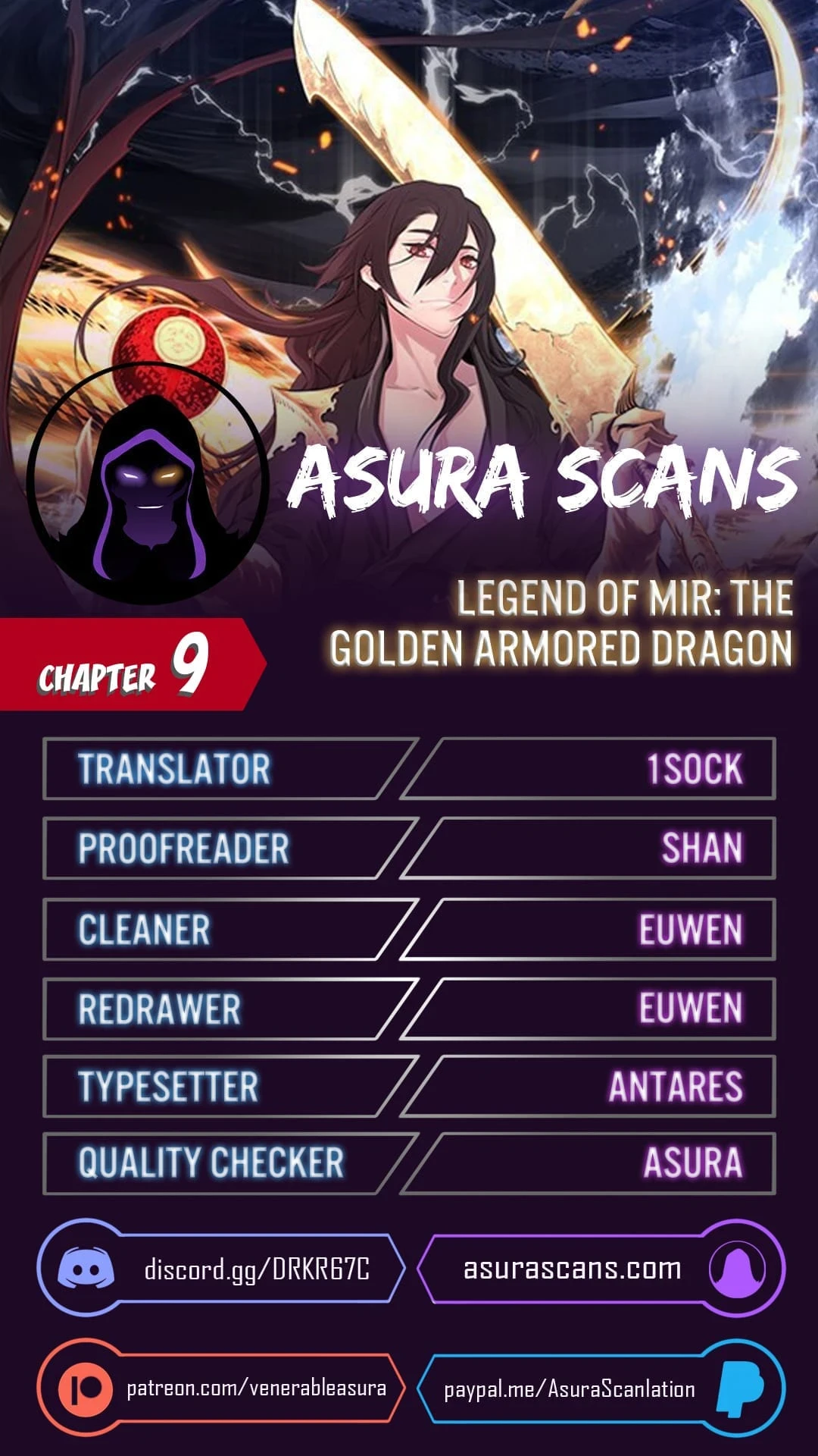 Legend of Mir: The Golden Armored Dragon chapter 9 page 1