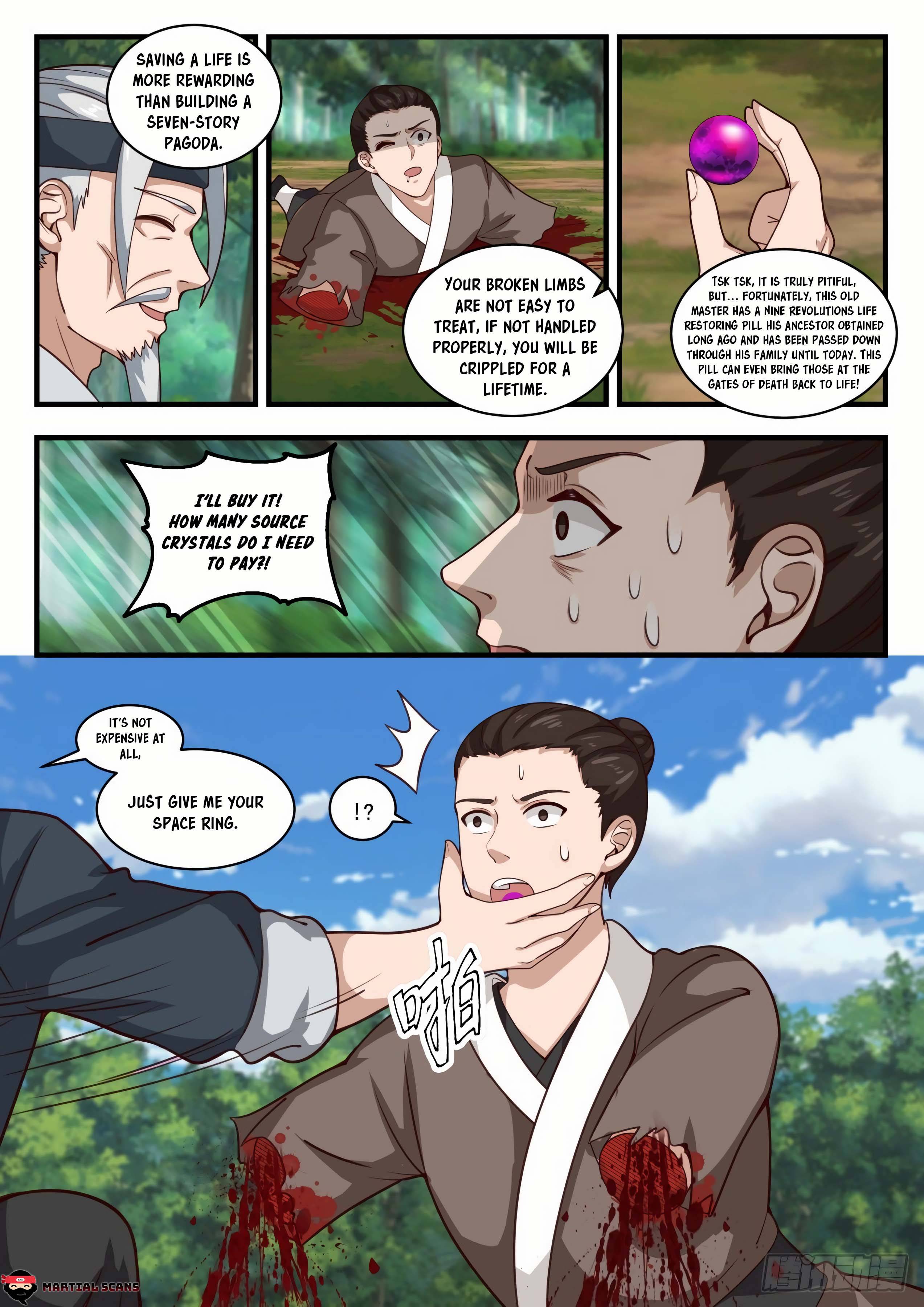 Martial Peak Chapter 1607 page 4