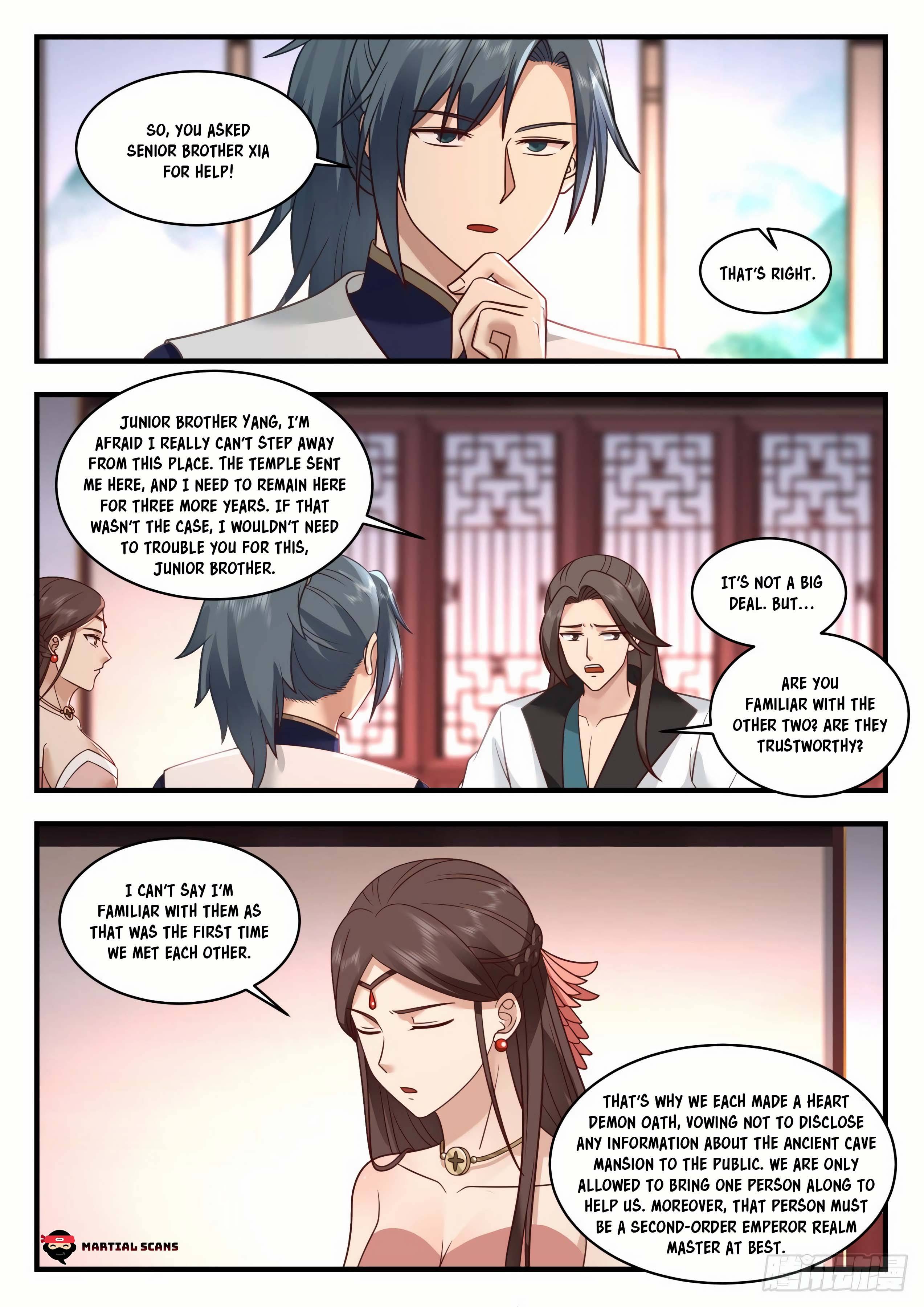 Martial Peak Chapter 1986 page 3