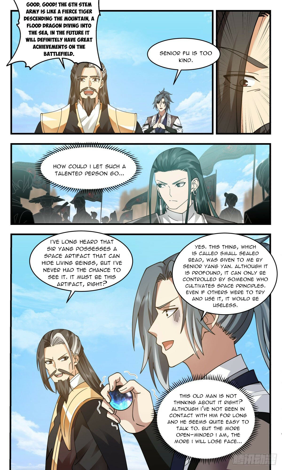 Martial Peak Chapter 2496 page 3