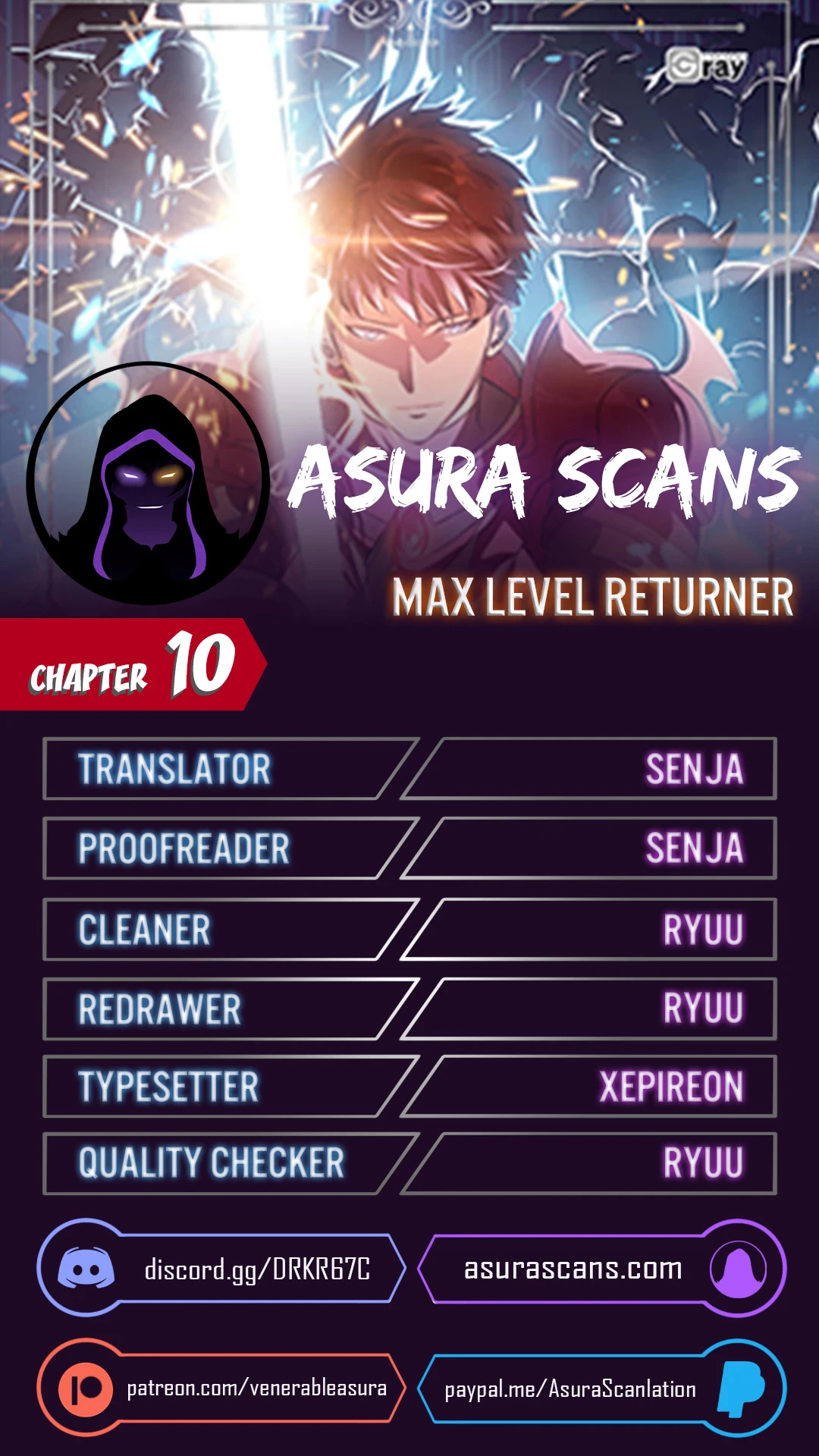 Max Level Returner chapter 10 page 1
