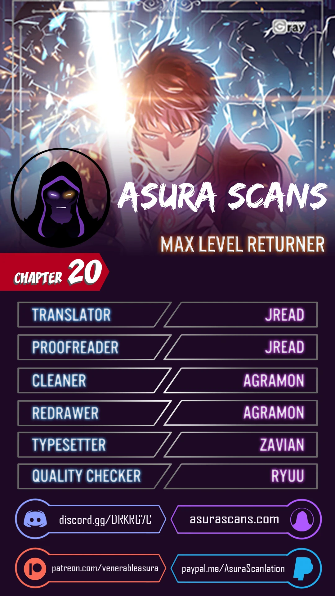 Max Level Returner chapter 20 page 1