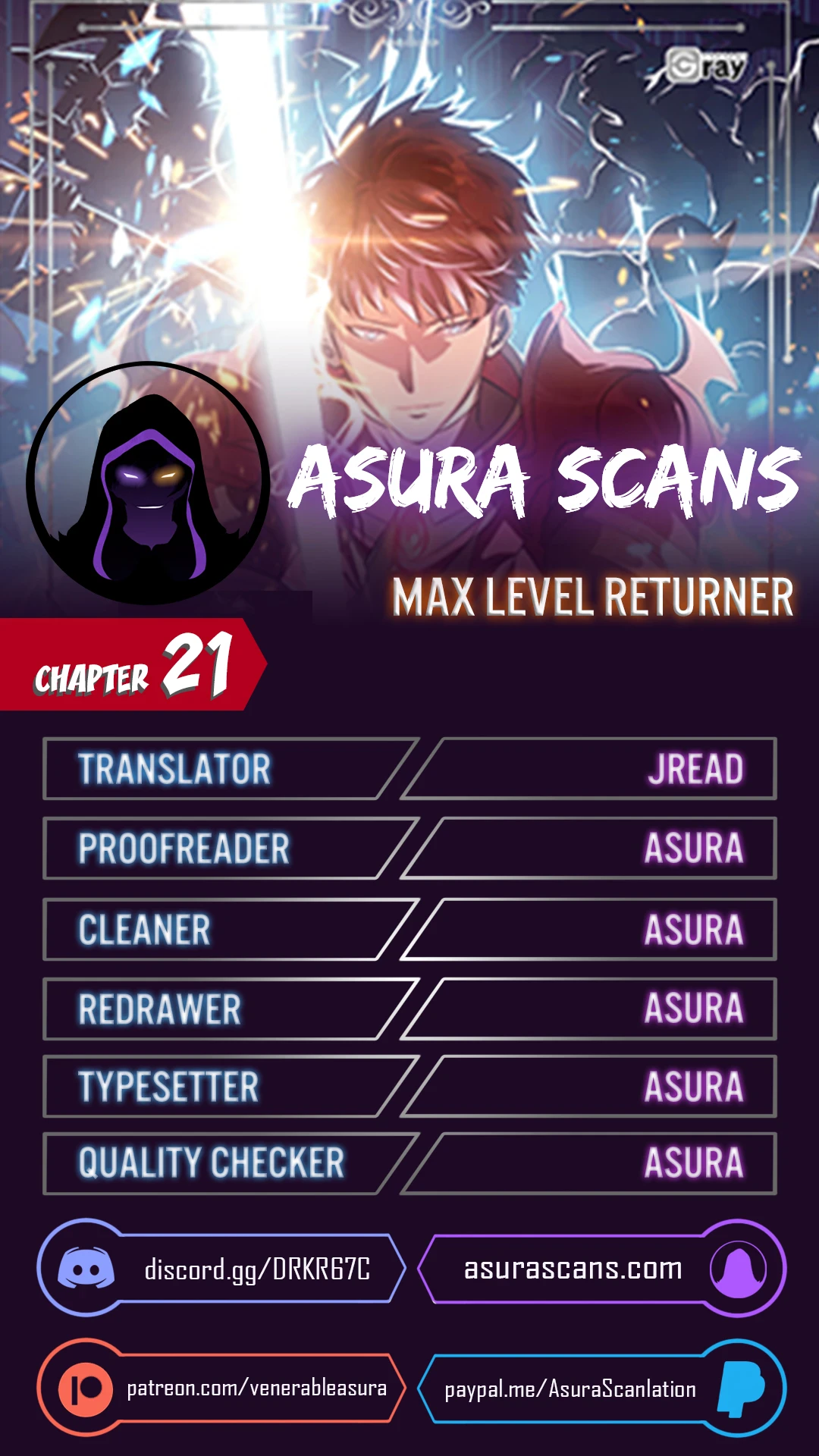 Max Level Returner chapter 21 page 1