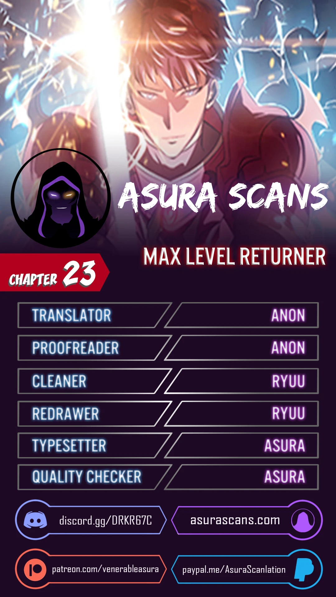 Max Level Returner chapter 23 page 1