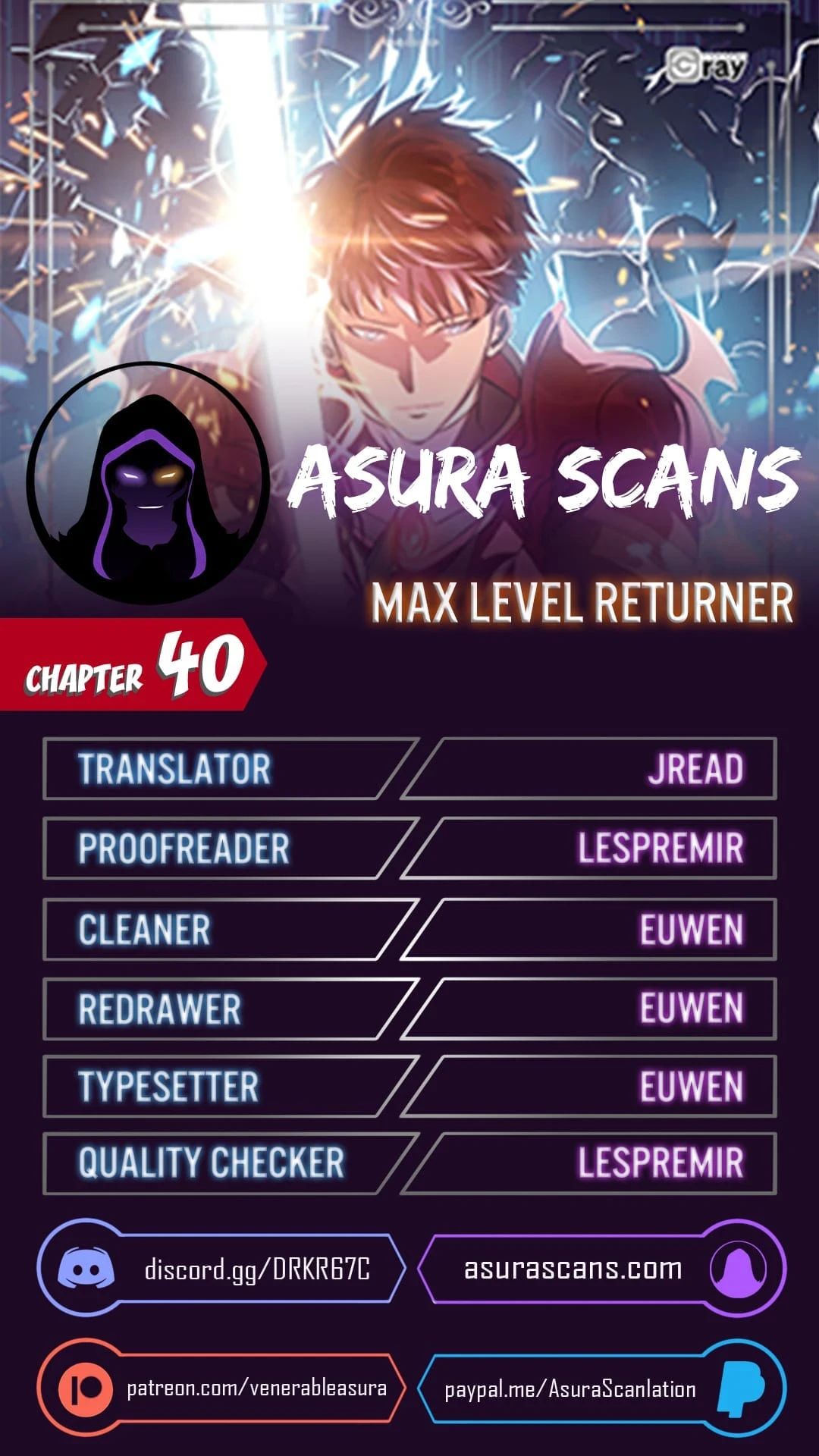 Max Level Returner chapter 40 page 1