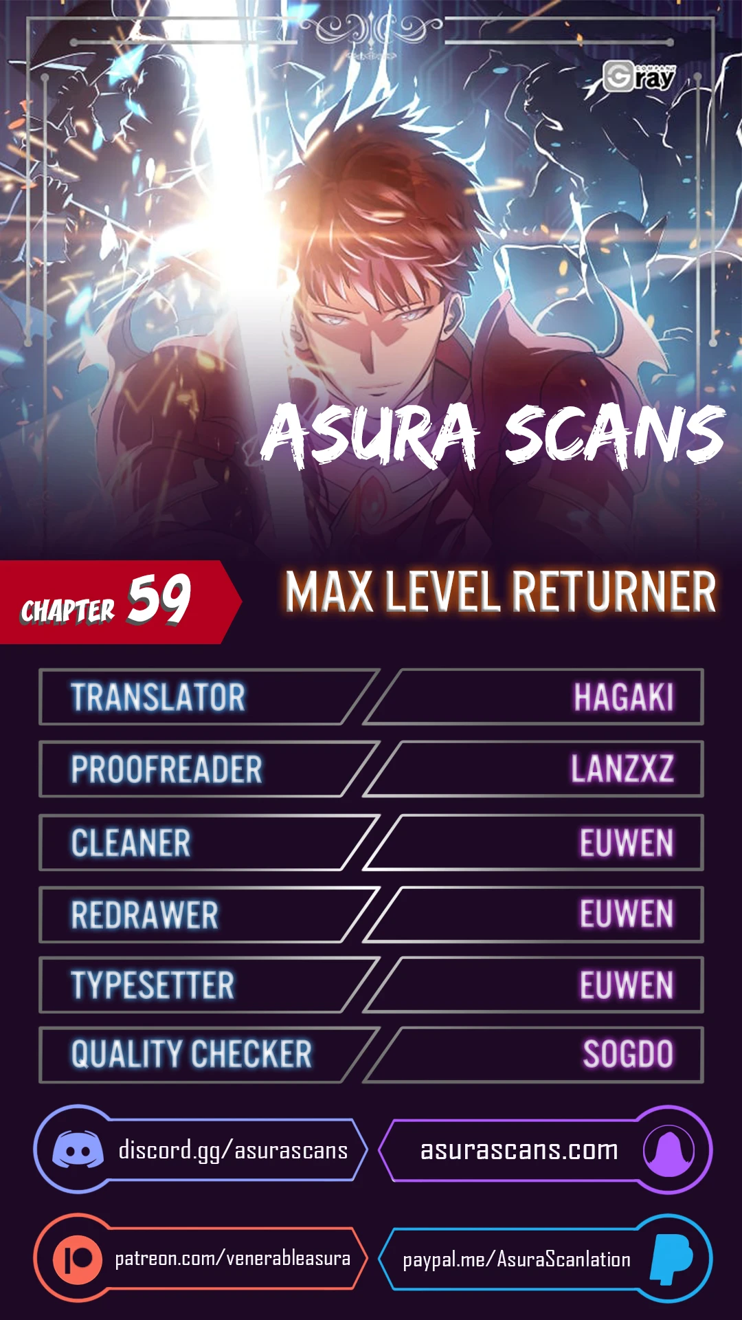 Max Level Returner chapter 59 page 1