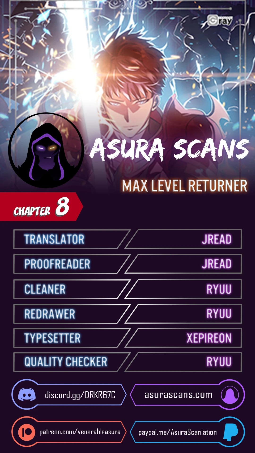 Max Level Returner chapter 8 page 1