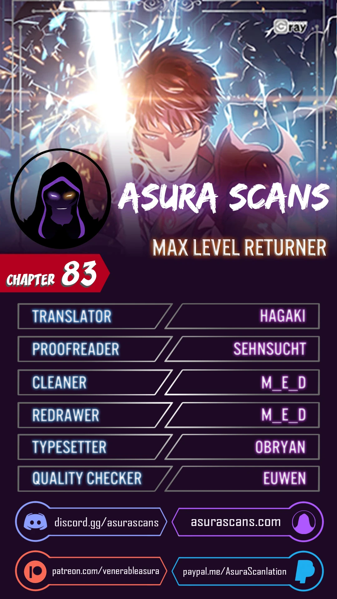 Max Level Returner chapter 83 page 1