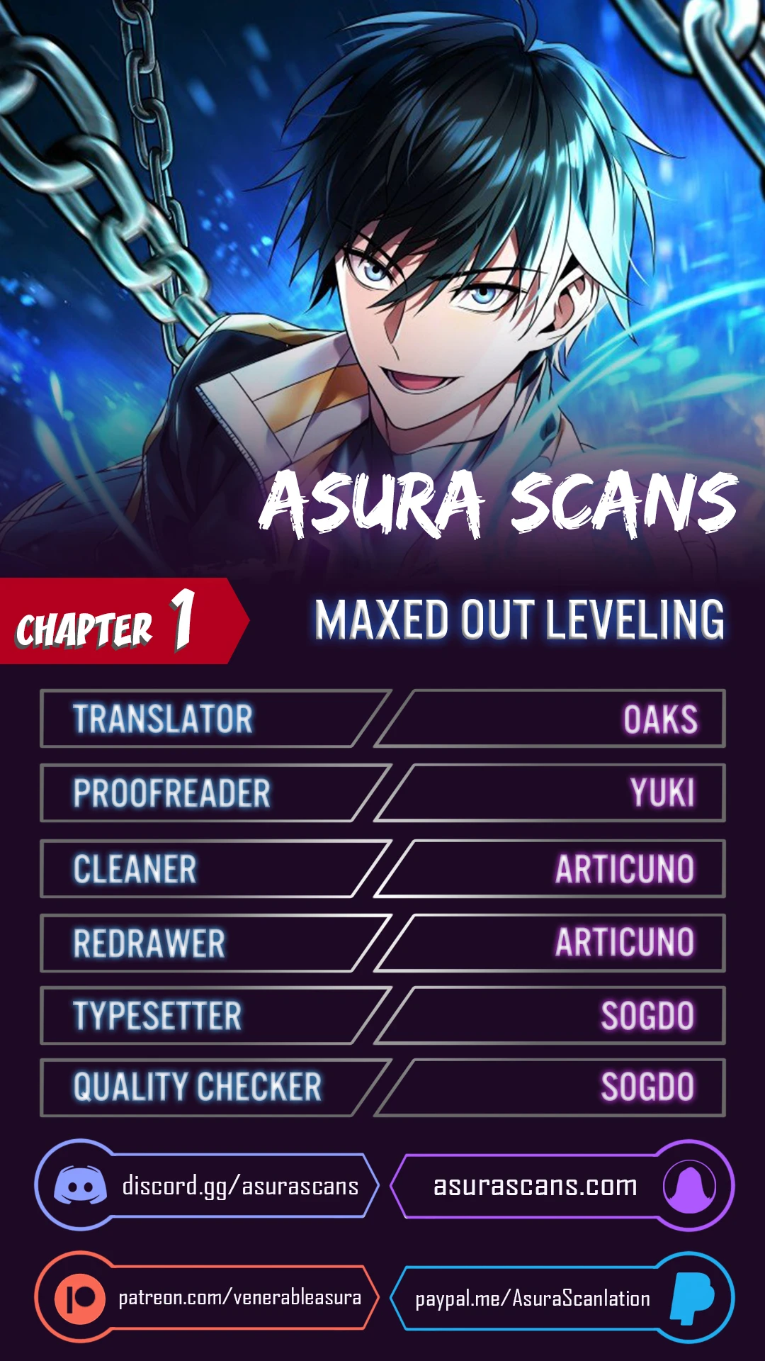 Maxed Out Leveling chapter 1 page 1