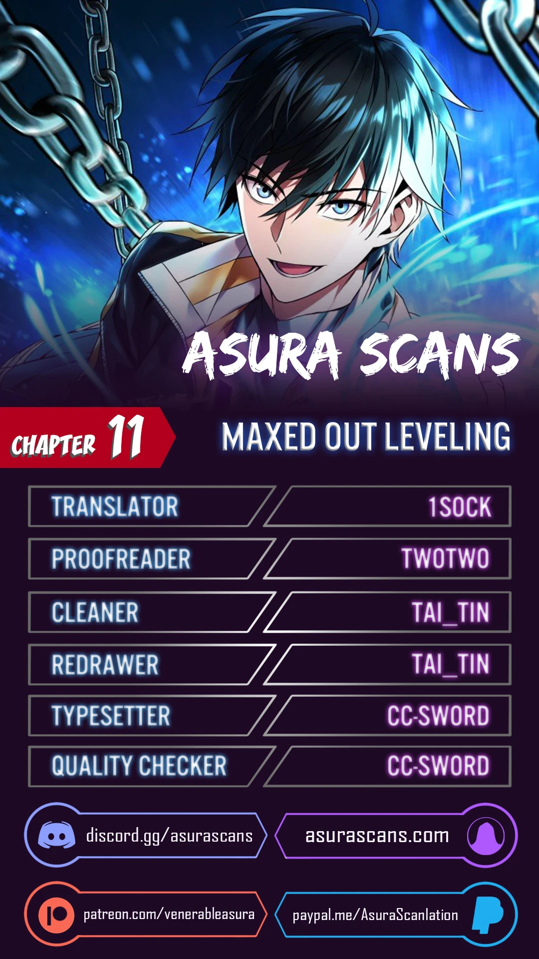 Maxed Out Leveling chapter 11 page 1