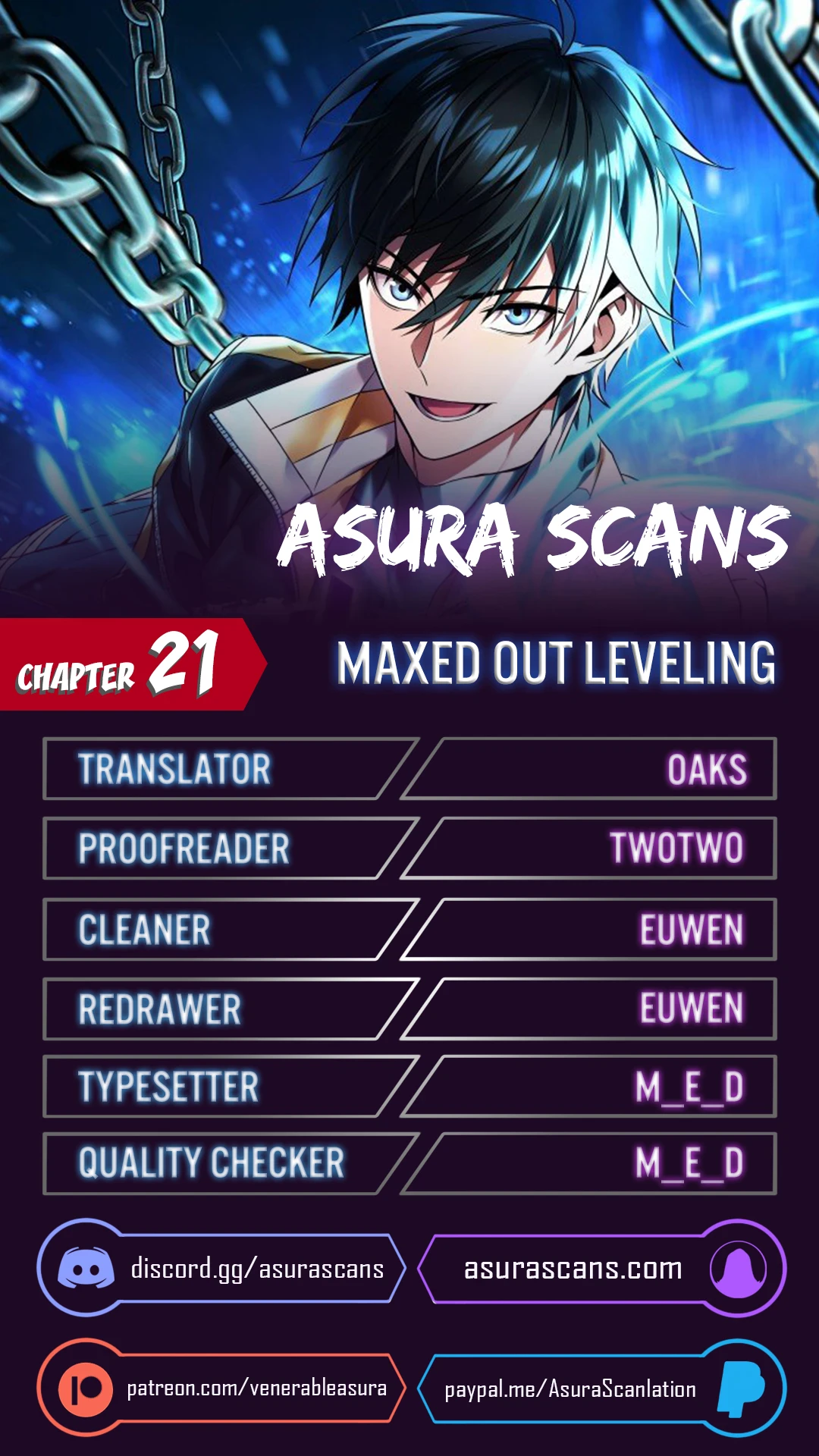 Maxed Out Leveling chapter 21 page 1
