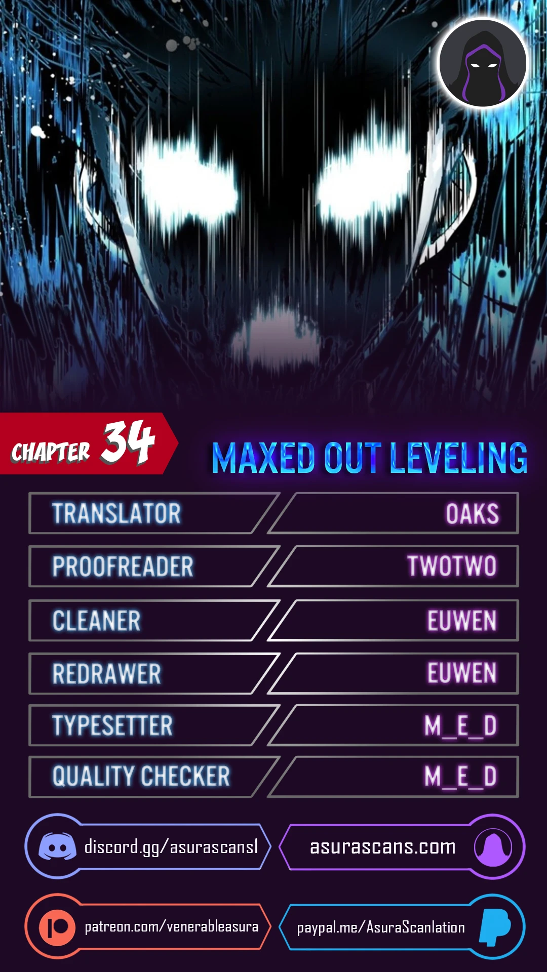 Maxed Out Leveling chapter 34 page 1