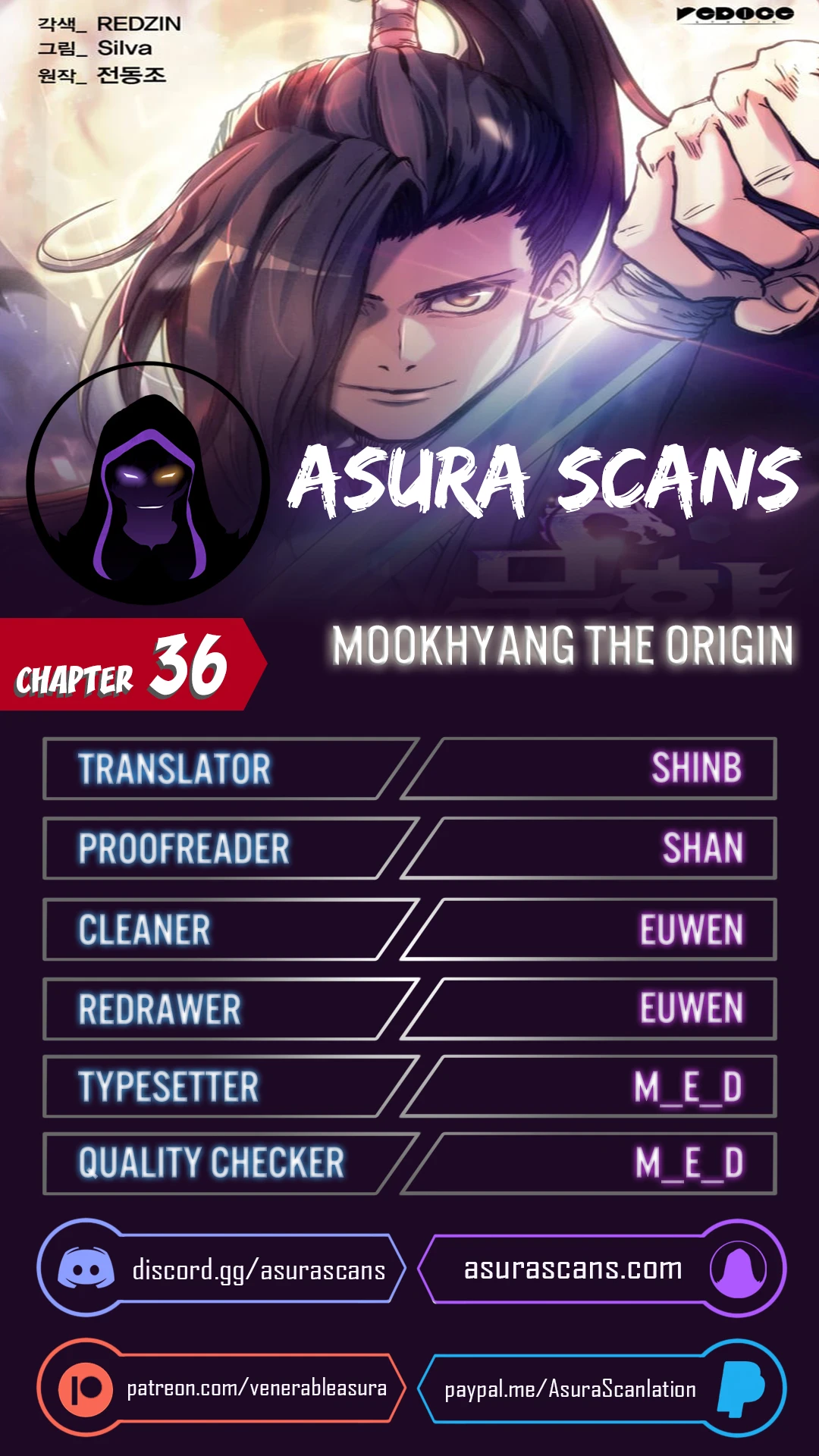 Mookhyang: The Origin chapter 36 page 1