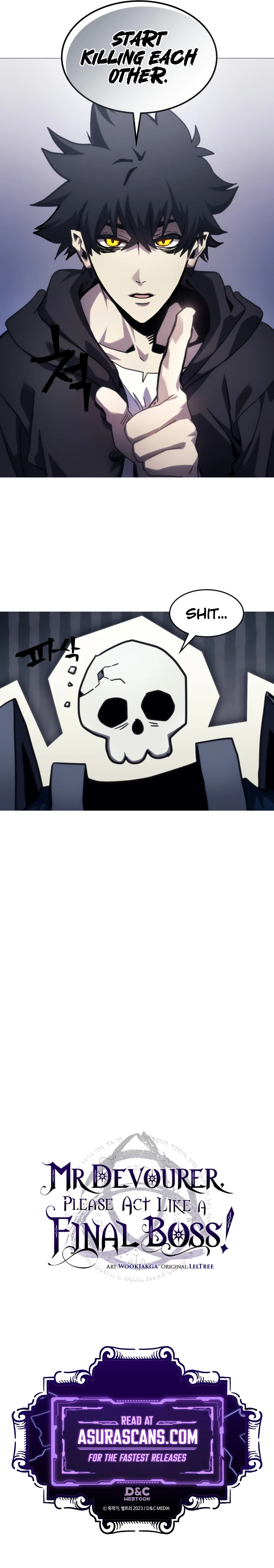 Mr Devourer, Please Act Like a Final Boss chapter 106 page 9