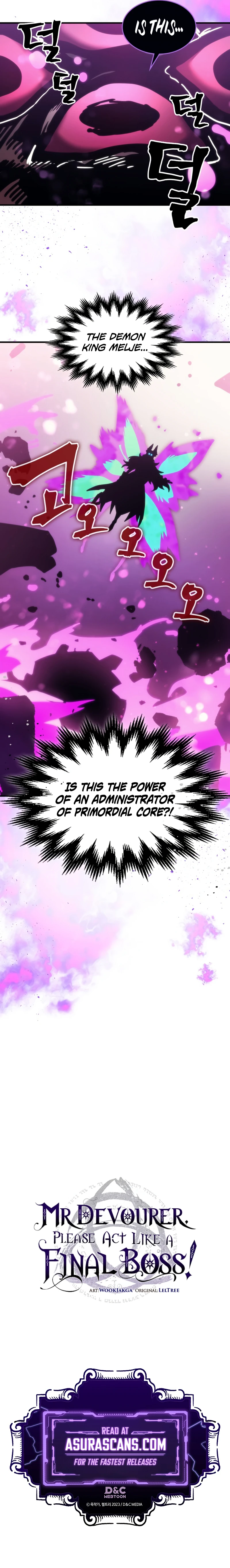 Mr Devourer, Please Act Like a Final Boss chapter 108 page 8