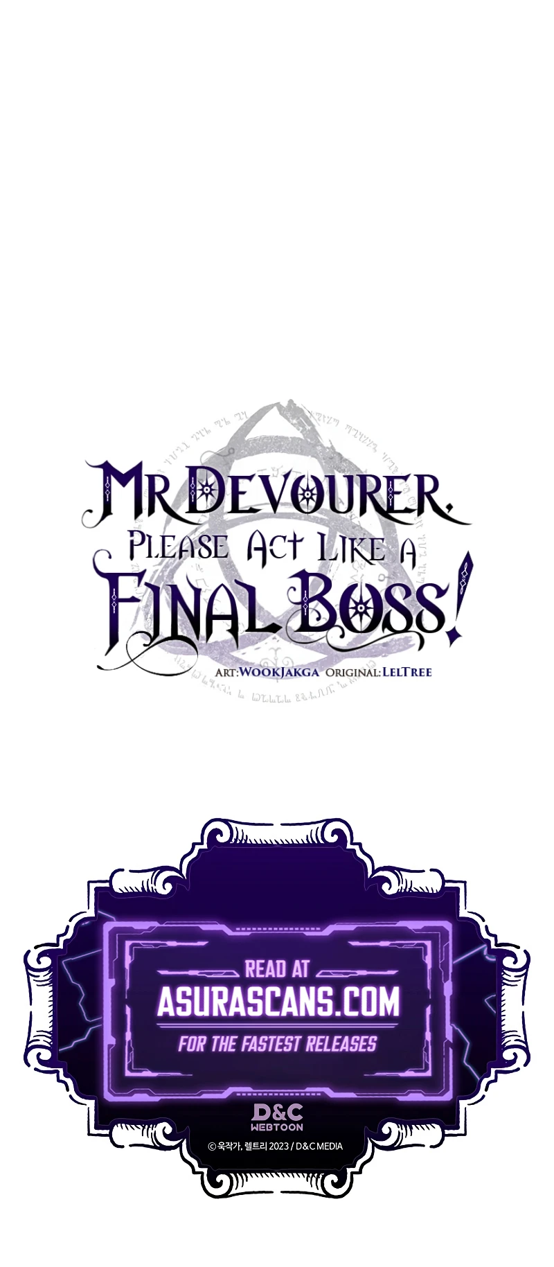 Mr Devourer, Please Act Like a Final Boss chapter 109 page 10