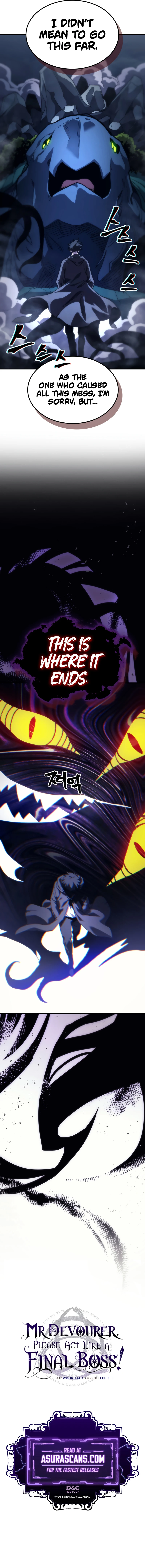 Mr Devourer, Please Act Like a Final Boss chapter 118 page 9