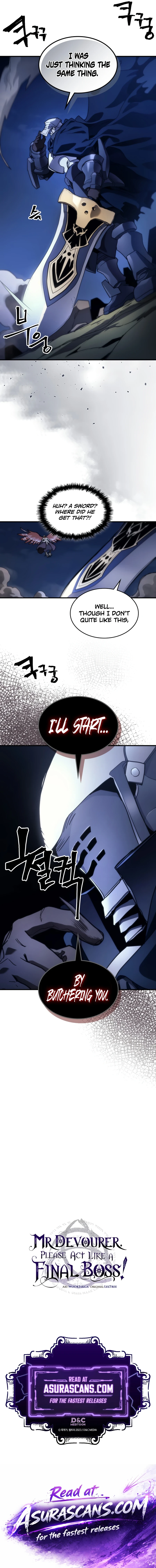 Mr Devourer, Please Act Like a Final Boss chapter 124 page 11