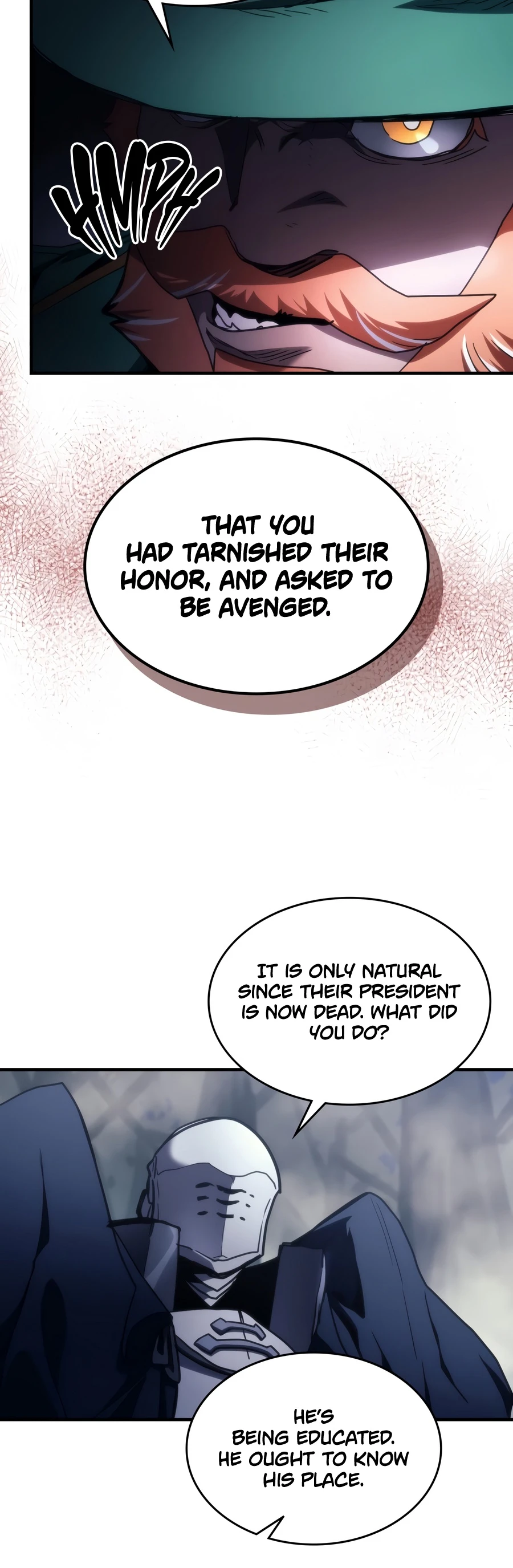 Mr Devourer, Please Act Like a Final Boss chapter 129 page 9