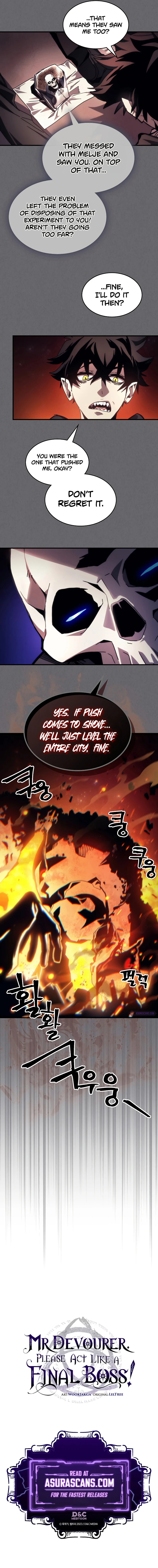 Mr Devourer, Please Act Like a Final Boss chapter 60 page 9