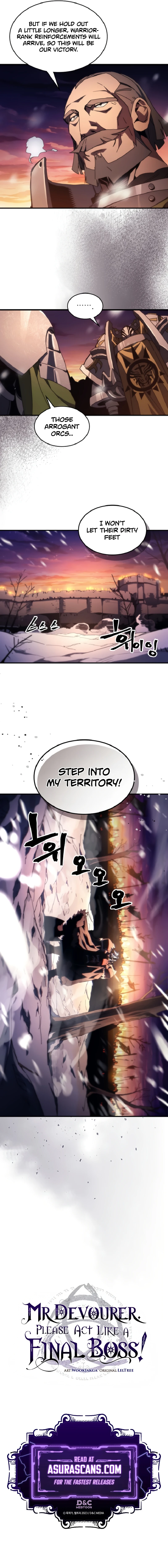 Mr Devourer, Please Act Like a Final Boss chapter 74 page 9