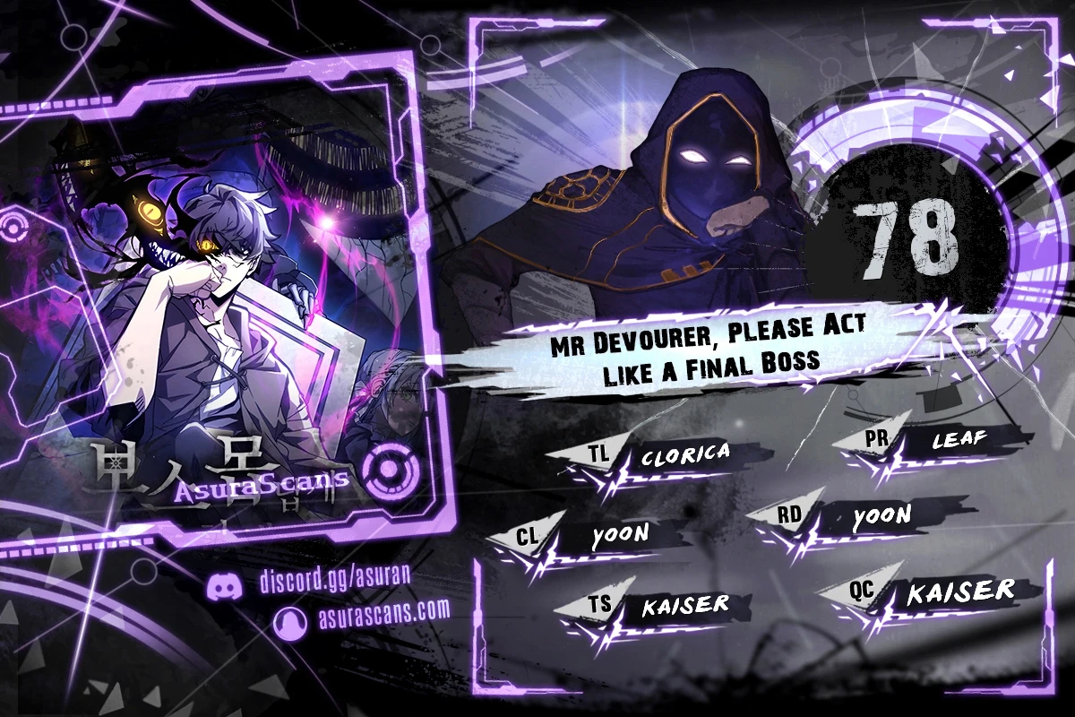 Mr Devourer, Please Act Like a Final Boss chapter 78 page 1