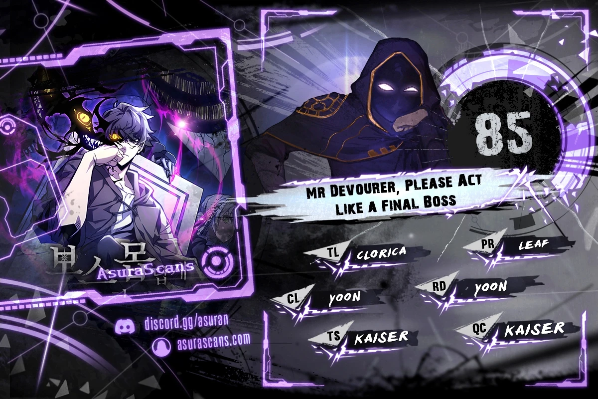 Mr Devourer, Please Act Like a Final Boss chapter 85 page 1