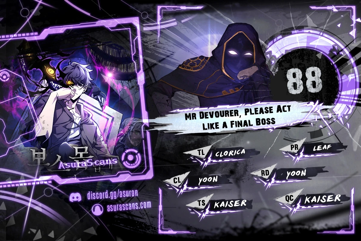 Mr Devourer, Please Act Like a Final Boss chapter 88 page 1