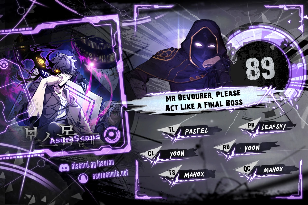 Mr Devourer, Please Act Like a Final Boss chapter 89 page 1