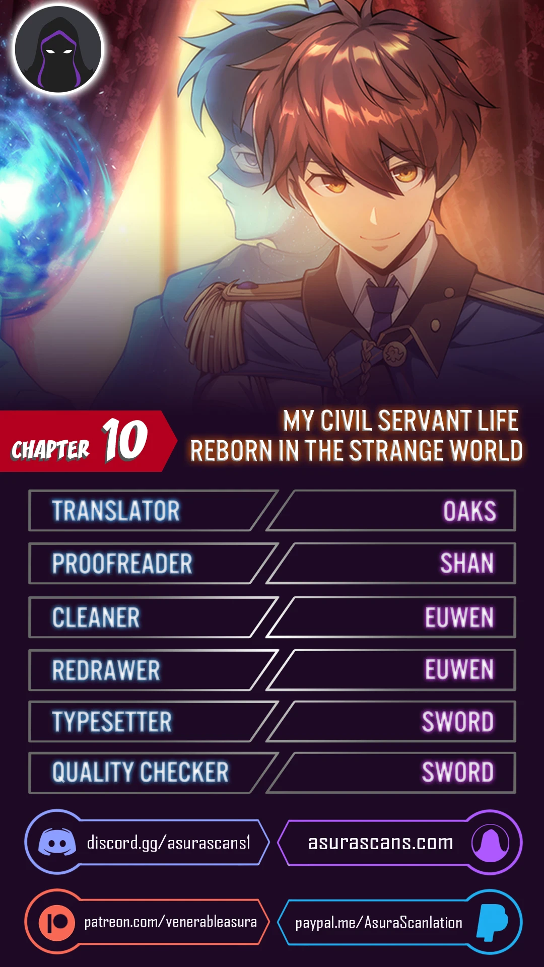 My Civil Servant Life Reborn in the Strange World chapter 10 page 1