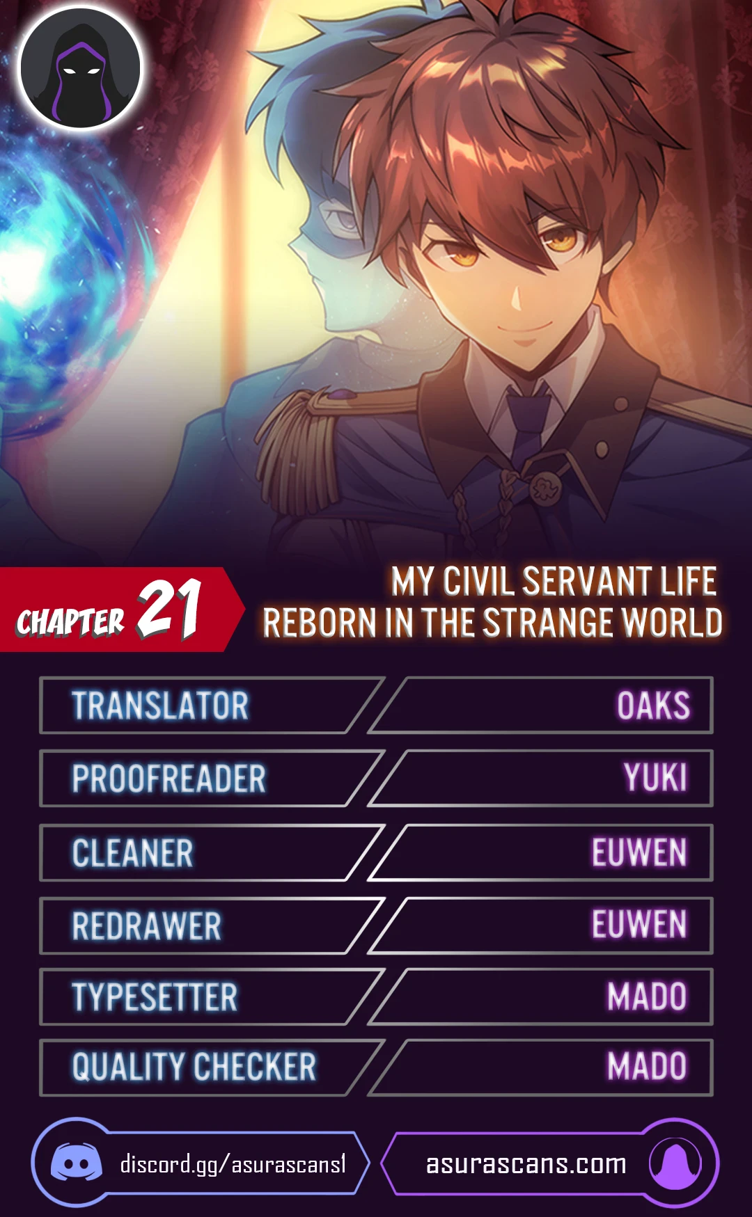 My Civil Servant Life Reborn in the Strange World chapter 21 page 1