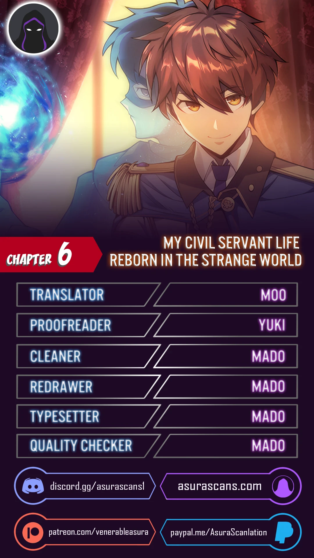 My Civil Servant Life Reborn in the Strange World chapter 6 page 1