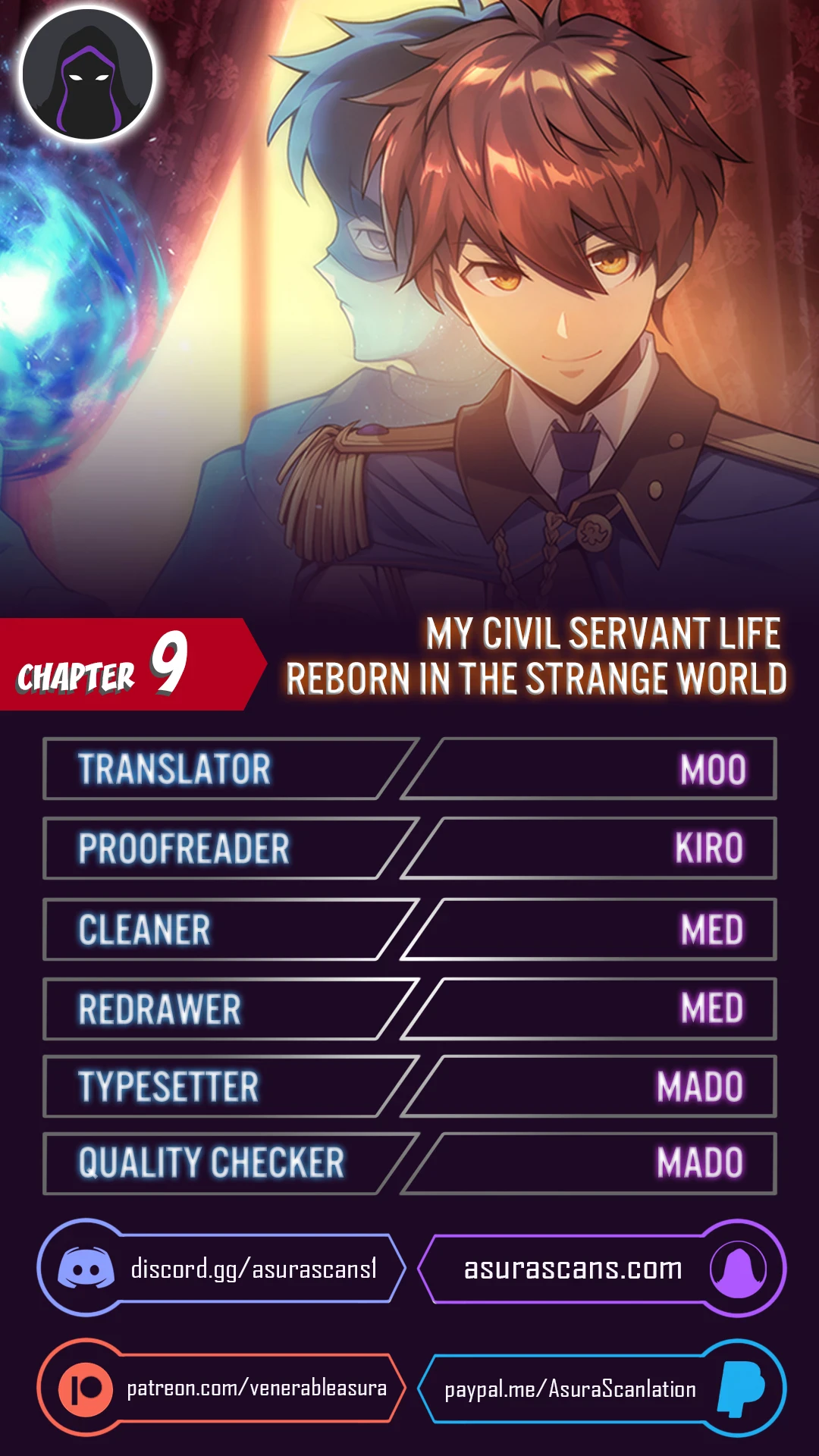 My Civil Servant Life Reborn in the Strange World chapter 9 page 1