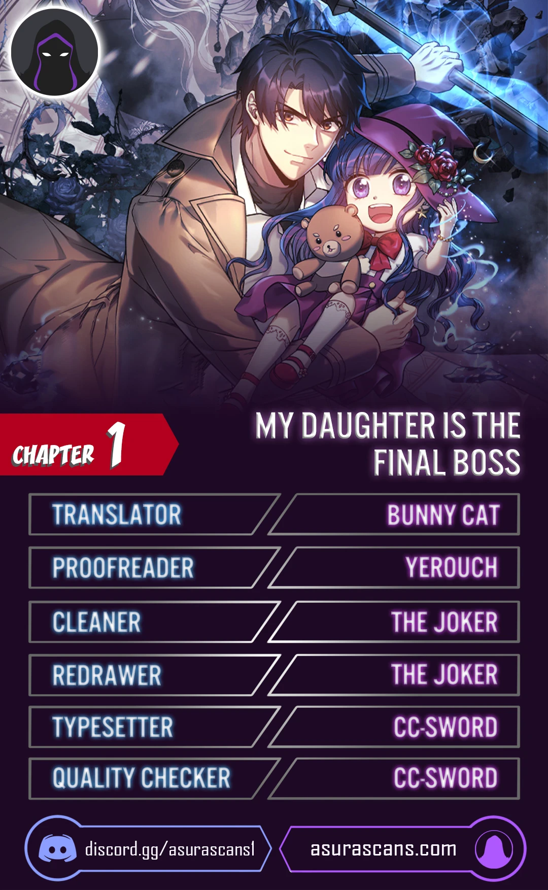 My Daughter Is the Final Boss chapter 1 page 1